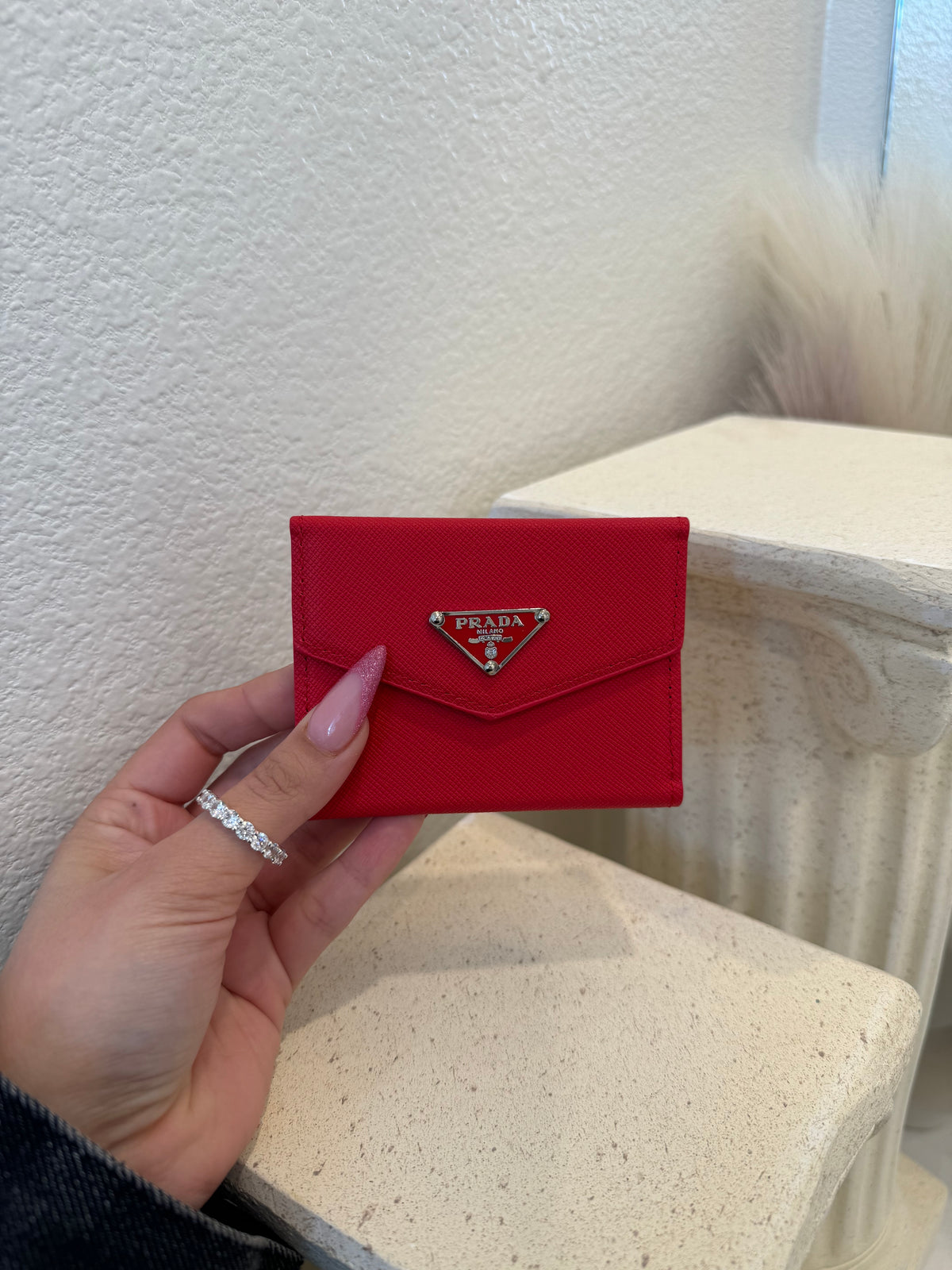 MILANO MINI WALLET (RED)