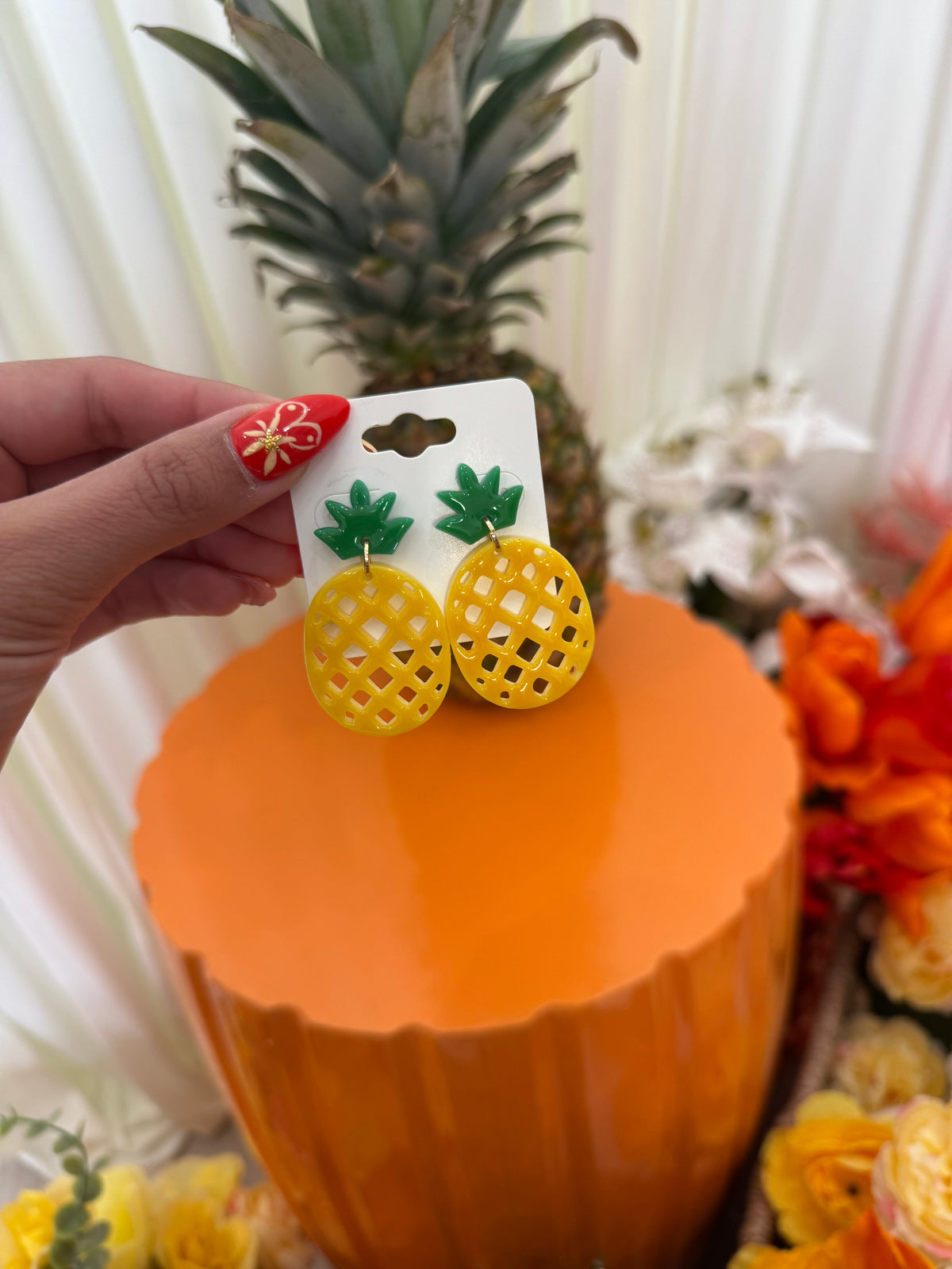 PINEAPPLE EARRINGS