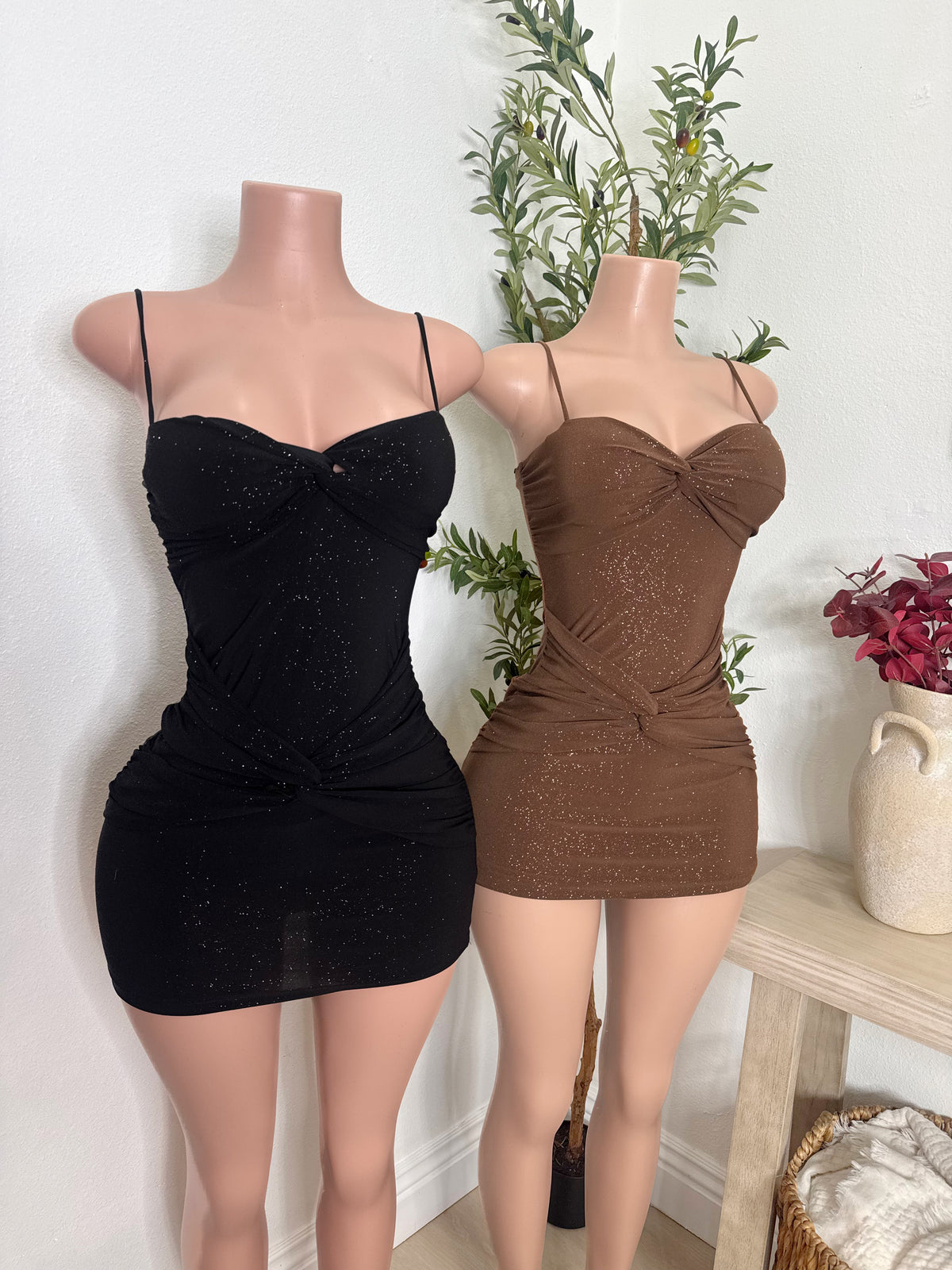 CASSANDRA GLITTER DRESS