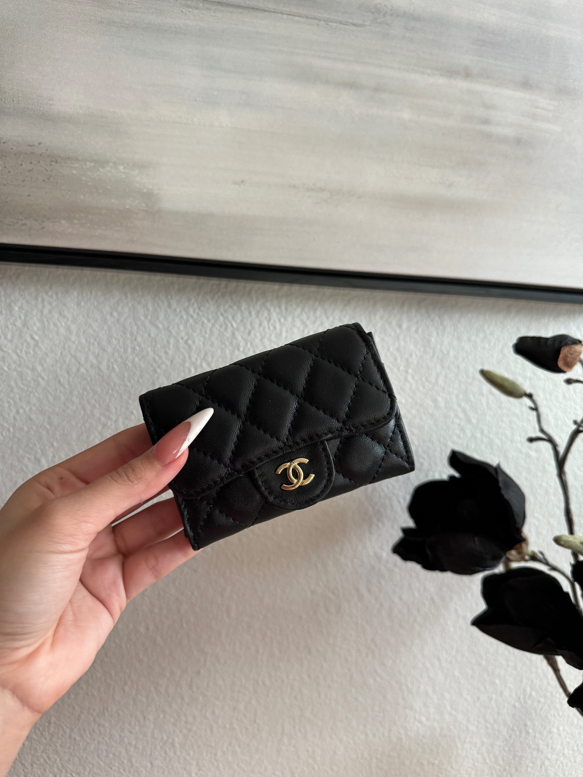 CC MINI WALLET (BLACK)
