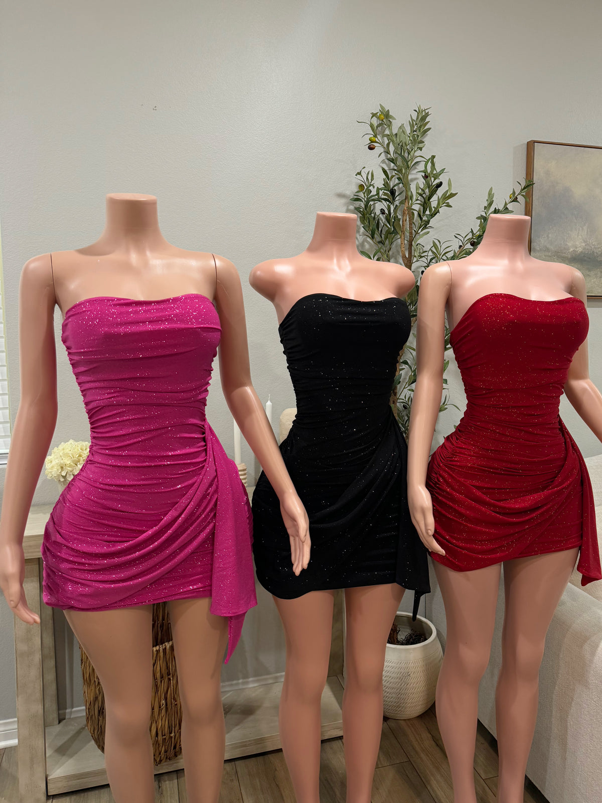 YOUR MOMENT SPARKLE DRESS (PRE-ORDER)